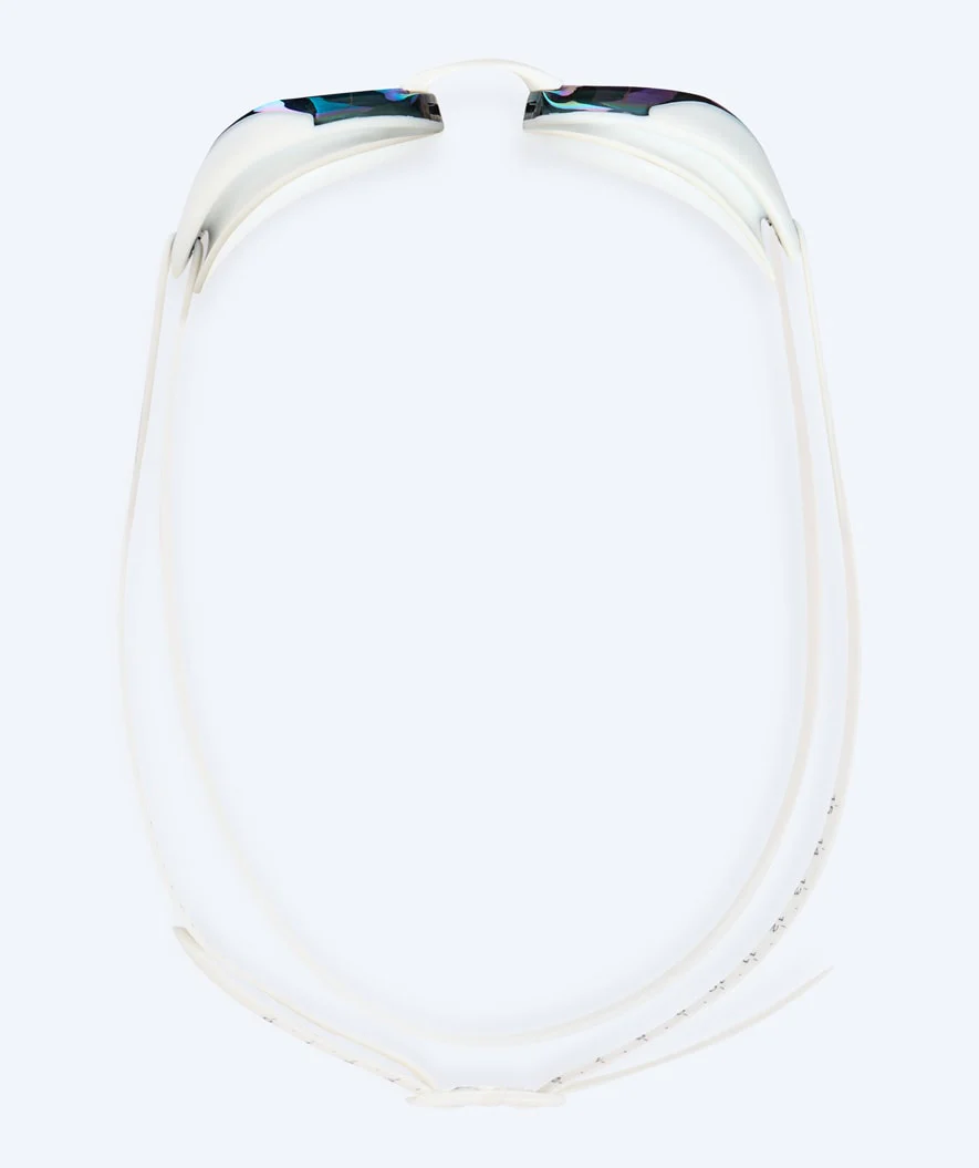 Watery Elite okulary do pływania - Poseidon Ultra Mirror - Biały/złoty - Image 3