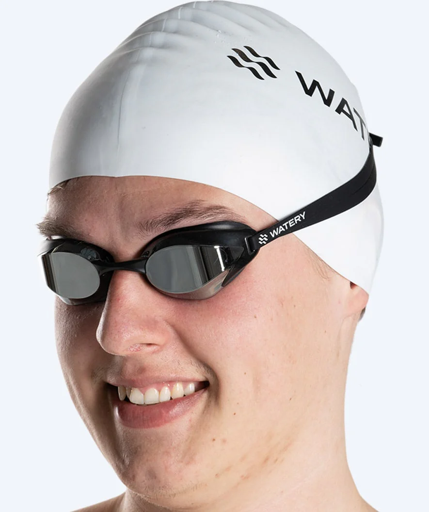 Watery Elite okulary do pływania - Poseidon Ultra Mirror - Czarny/srebrny - Image 14