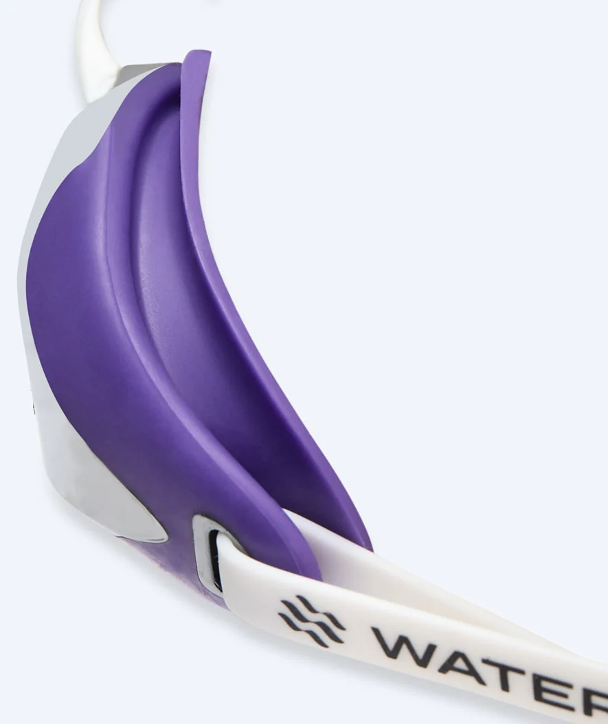 Watery Elite okulary do pływania - Poseidon Ultra Mirror - Fioletowy/srebrny - Image 4