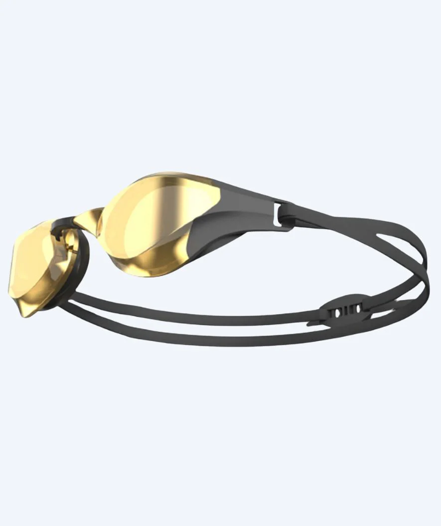 Watery Elite okulary do pływania - Rattle Pro Mirror - Czarny/złoty - Image 2