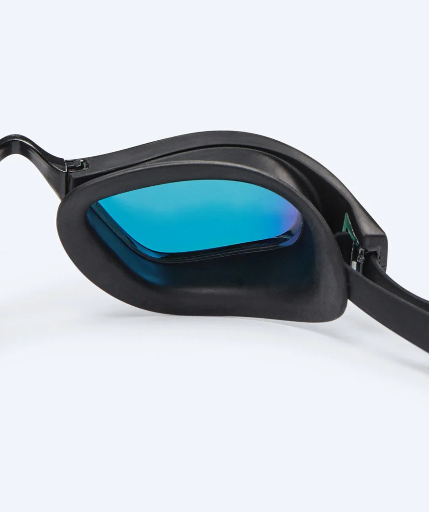Watery Elite okulary do pływania - Storm Racer Mirror - Czarny/złoty - Image 6