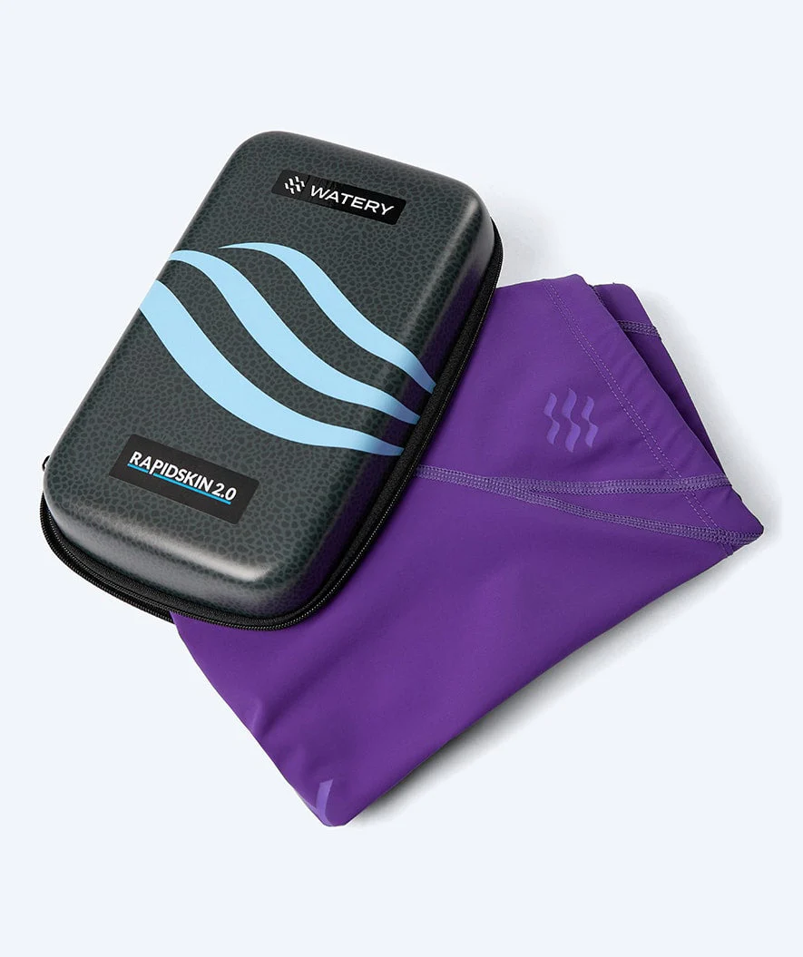 Watery kąpielówki na zawody dla chłopców - Rapidskin 2.0 - Fioletowy - Image 14