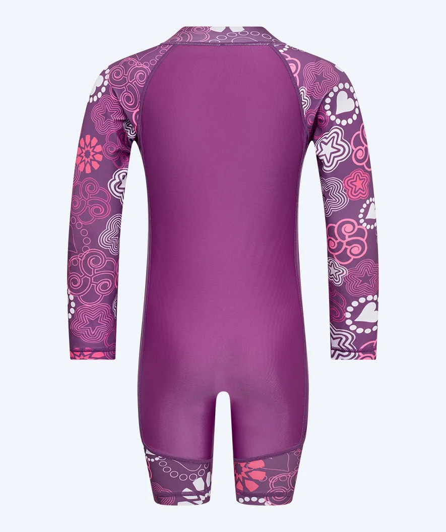 Watery kombinezon UV dla dzieci - Athena Langærmet Rashguard - Fioletowy - Image 2