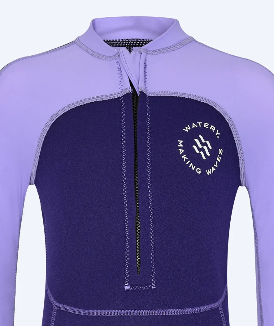 Watery kombinezon UV dla dzieci - Calypso Full-Body - Fioletowy - Image 10