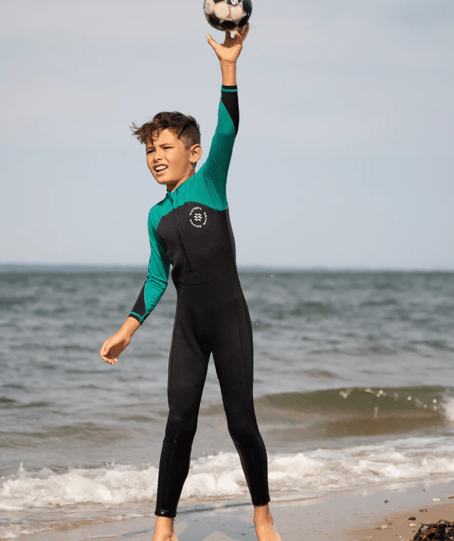 Watery kombinezon UV dla dzieci - Calypso Full-Body - Niebieski/ciemnoniebieski - Image 14