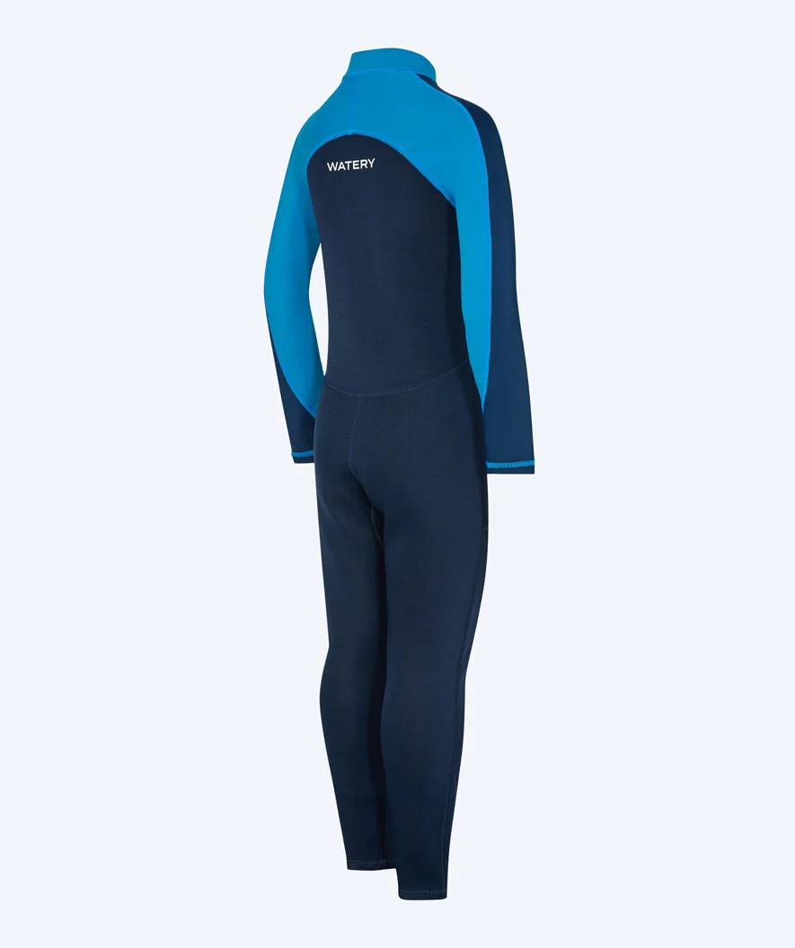 Watery kombinezon UV dla dzieci - Calypso Full-Body - Niebieski/ciemnoniebieski - Image 8