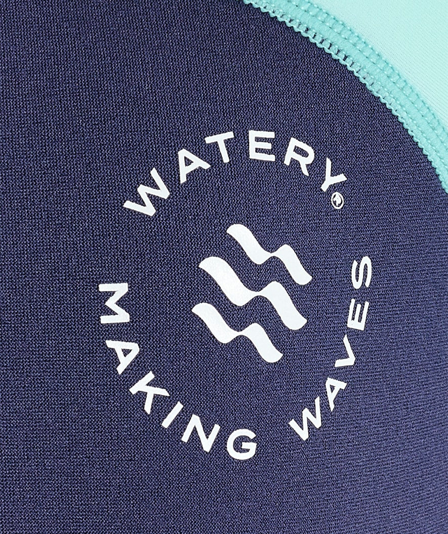 Watery kombinezon UV dla dzieci - Calypso Shorty - Atlantic Turquoise - Image 15