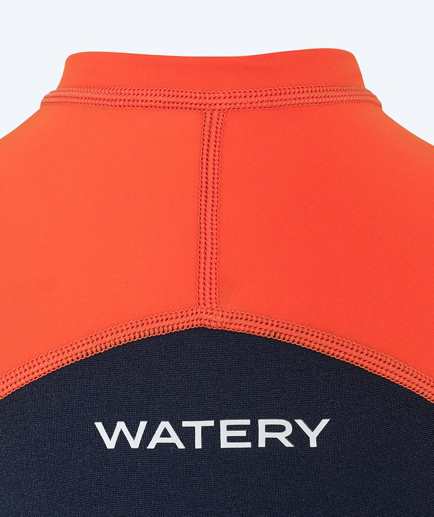 Watery kombinezon UV dla dzieci - Calypso Shorty - Pomarańczowy/niebieski - Image 14