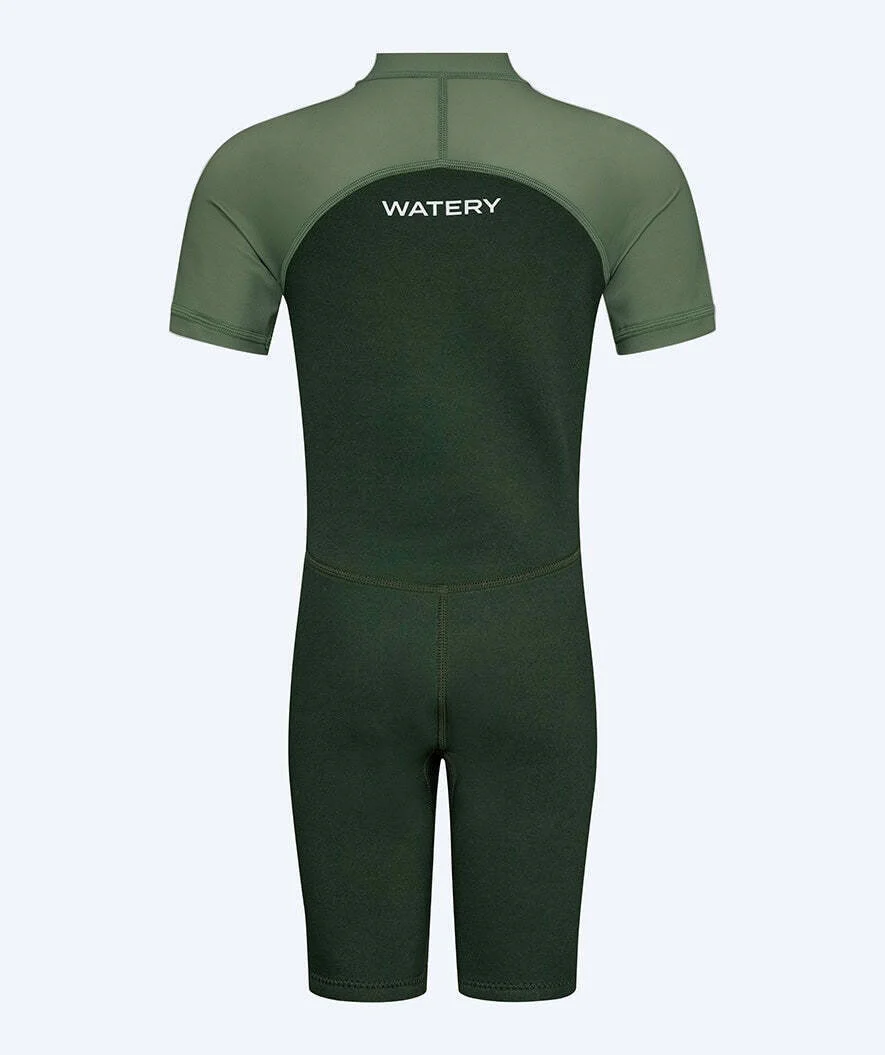 Watery kombinezon UV dla dzieci - Calypso Shorty - Zielony/jasnozielony - Image 4