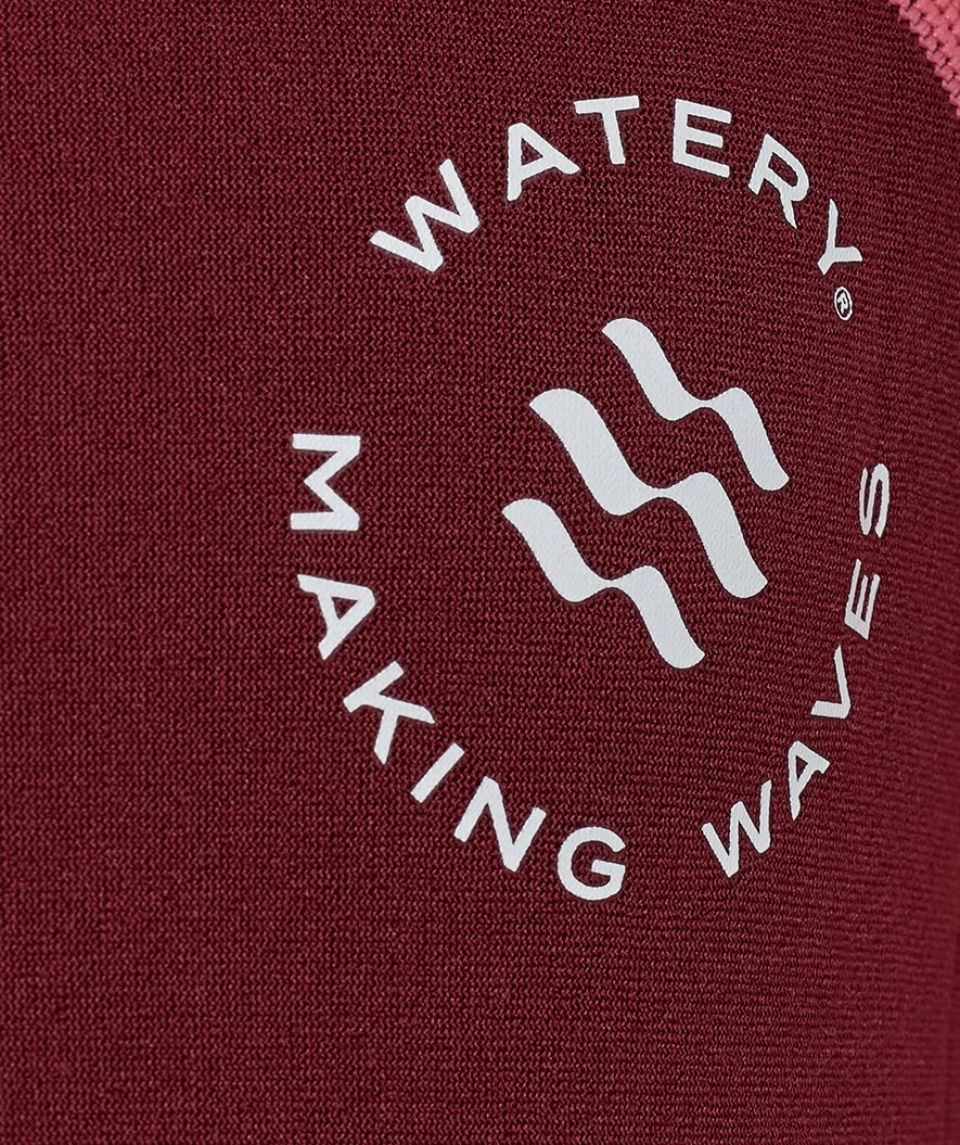 Watery kombinezon UV dla dzieci - Calypso z długimi rękawami - Czerwony/różowy - Image 12