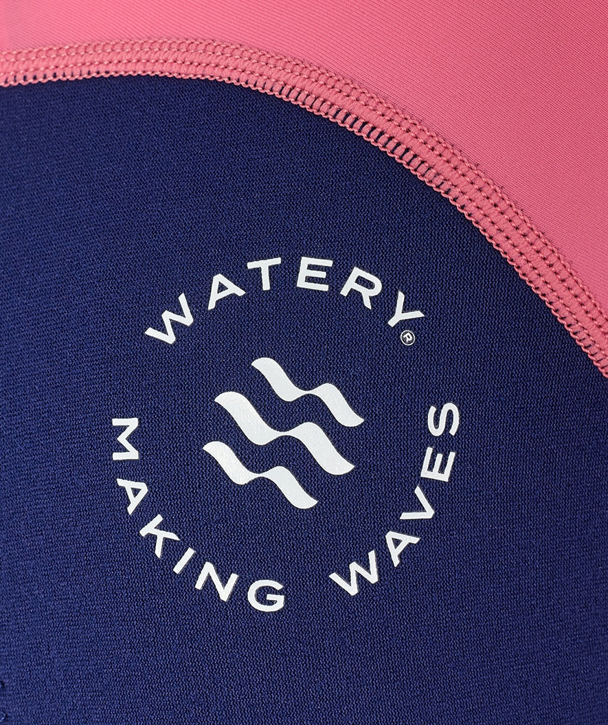 Watery kombinezon UV dla dzieci - Calypso z długimi rękawami - Różowy - Image 12