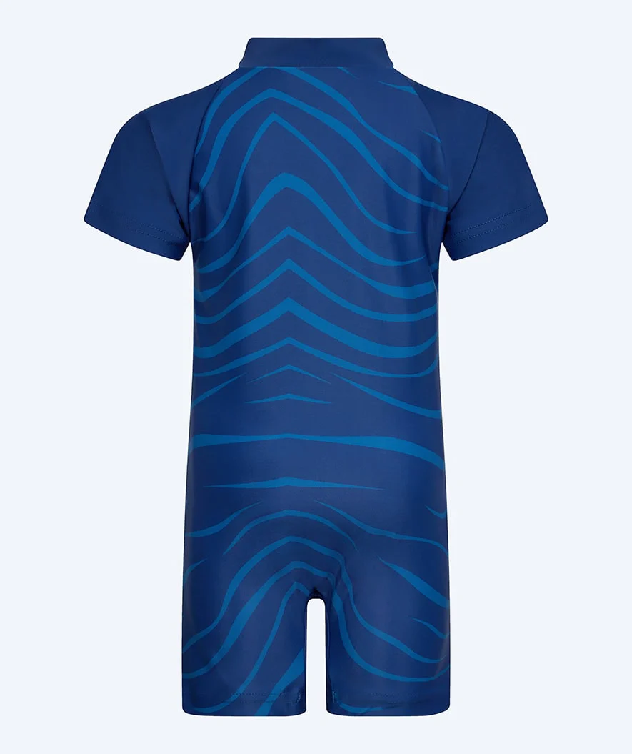 Watery kombinezon UV dla dzieci - Fjord Rashguard z krótkimi rękawami - Ciemnoniebieski - Image 8