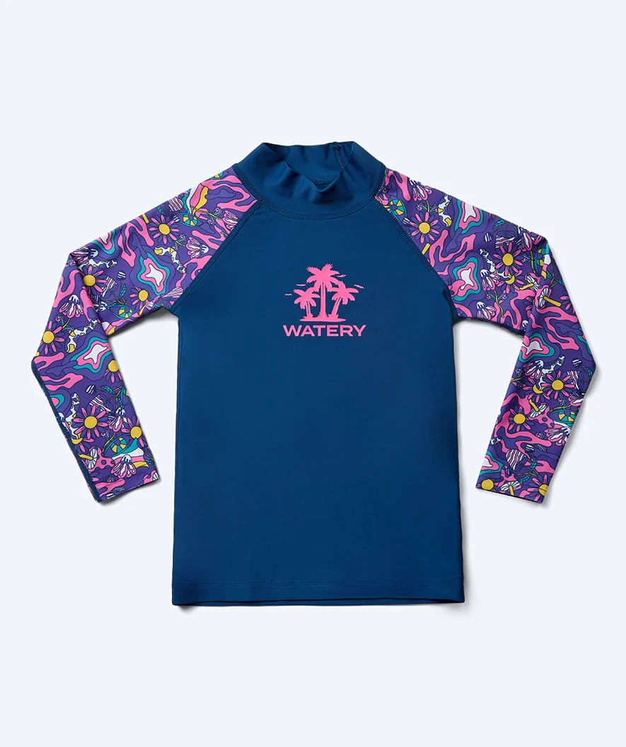 Watery koszulka UV dla dzieci - Osiris Langærmet Rashguard - Wielokolorowy/ciemnoniebieski - Image 10