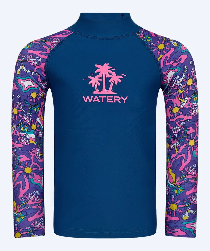 Watery koszulka UV dla dzieci - Osiris Langærmet Rashguard - Wielokolorowy/ciemnoniebieski - Image 9