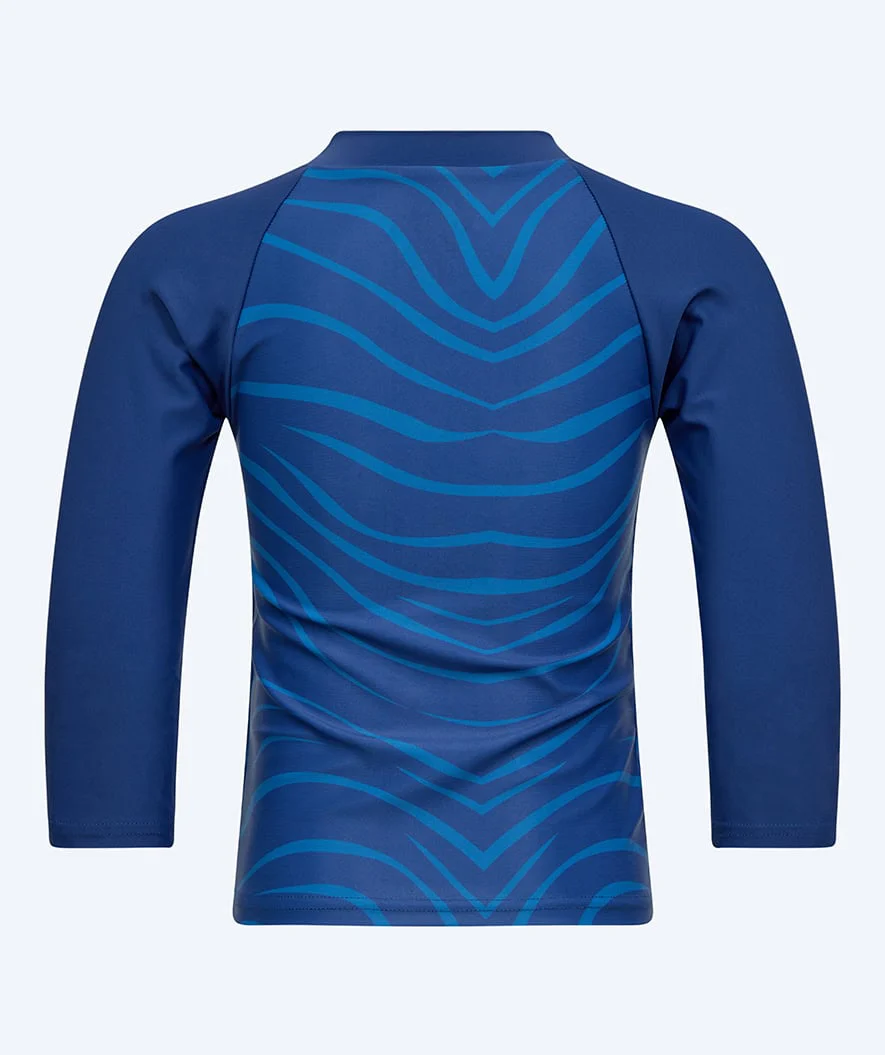 Watery koszulka UV dla dzieci - Fjord Rashguard z długimi rękawami - Ciemnoniebieski - Image 11