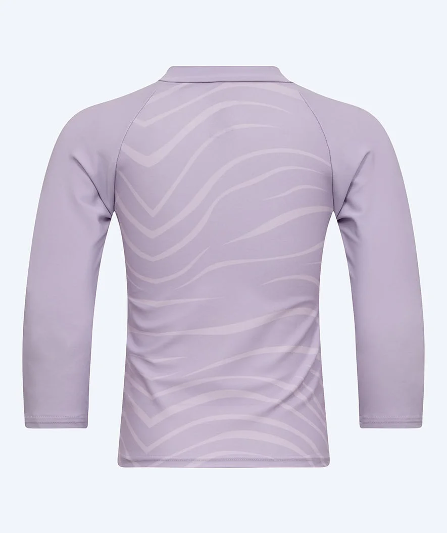 Watery koszulka UV dla dzieci - Fjord Rashguard z długimi rękawami - Fioletowy - Image 9