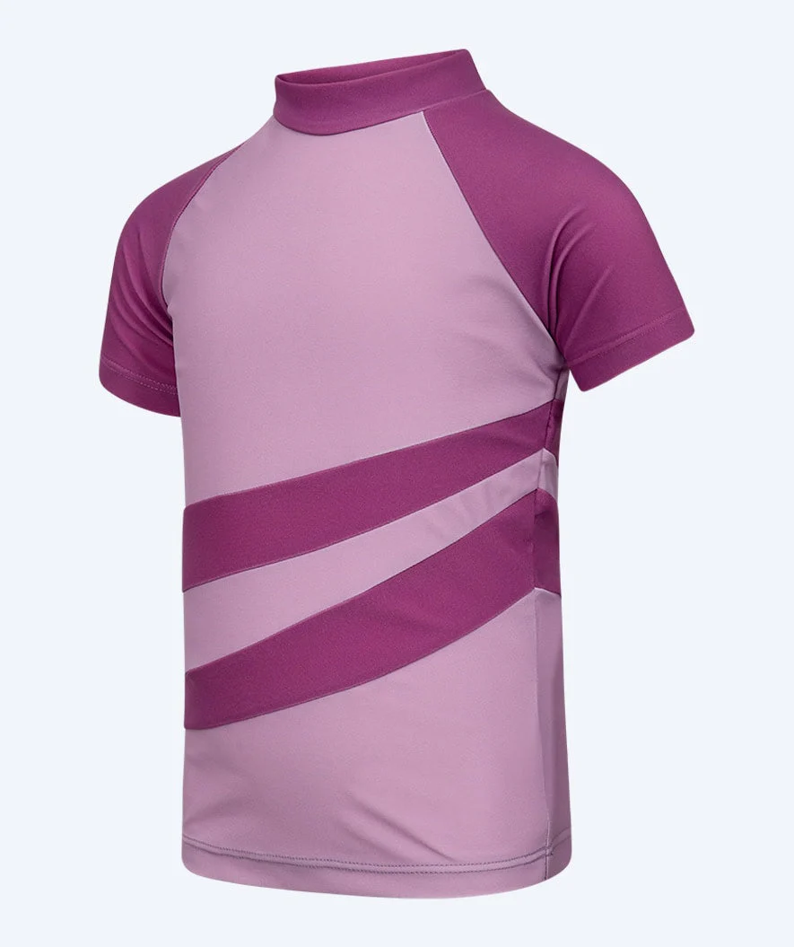 Watery koszulka UV dla dzieci - Manami Rashguard z krótkimi rękawami Atlantic Purple