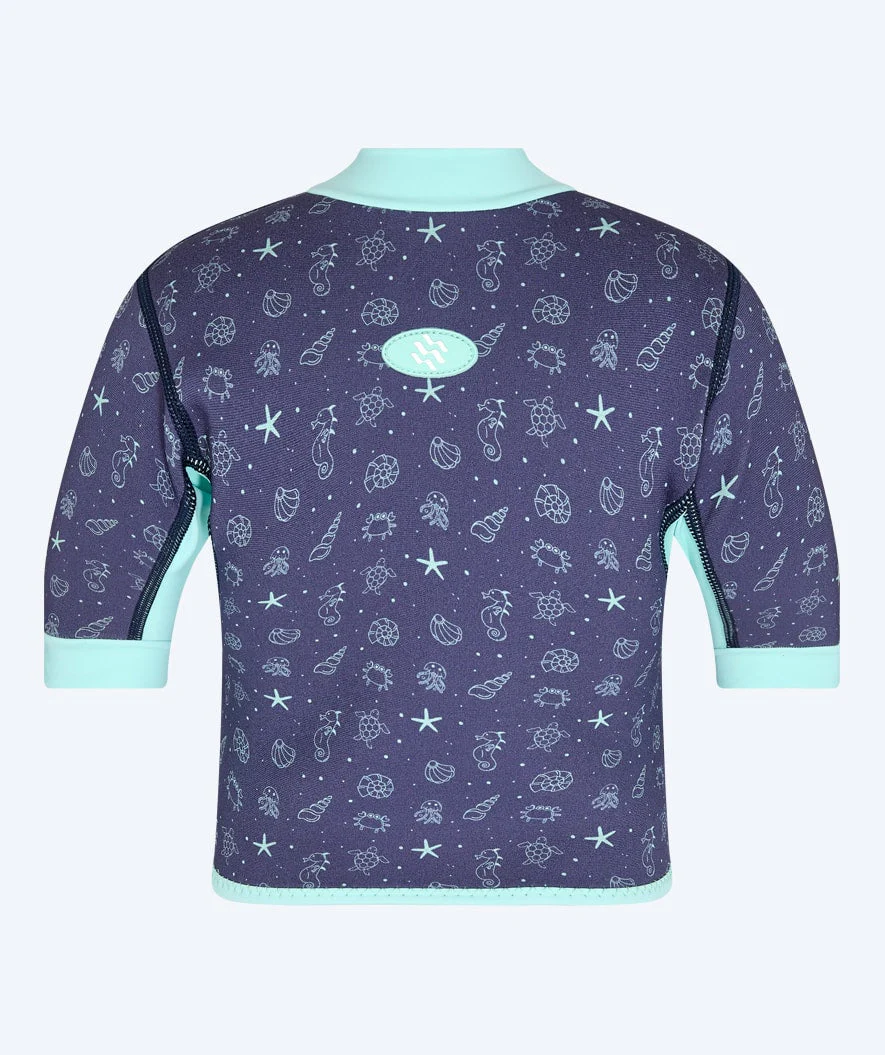 Watery koszulka z neoprenu - Baia Top - Atlantic Turquoise - Image 2