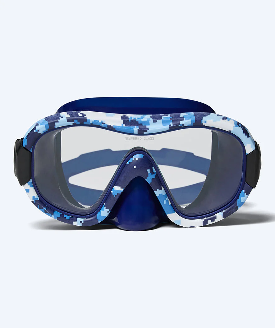 Watery maska do nurkowania dla dorosłych (12+) - Rudder Camo - Ciemnoniebieski - Image 3
