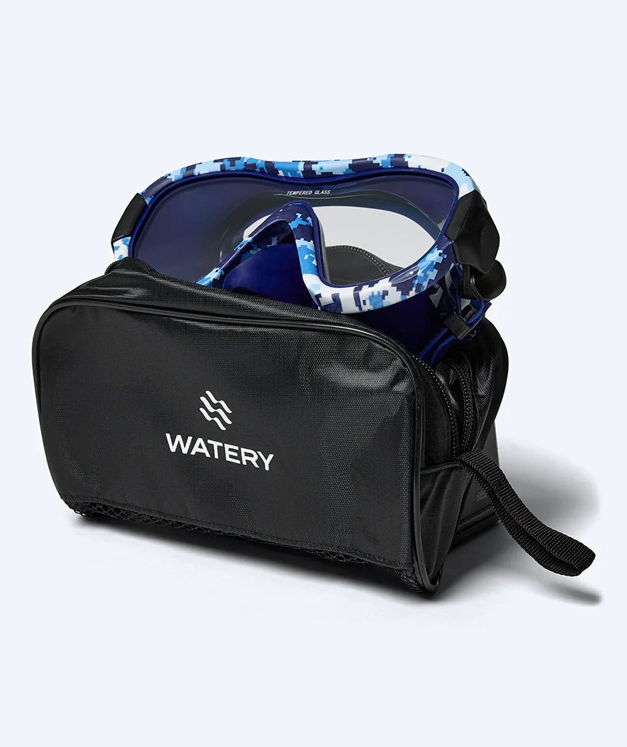 Watery maska do nurkowania dla dorosłych (12+) - Rudder Camo - Ciemnoniebieski - Image 6