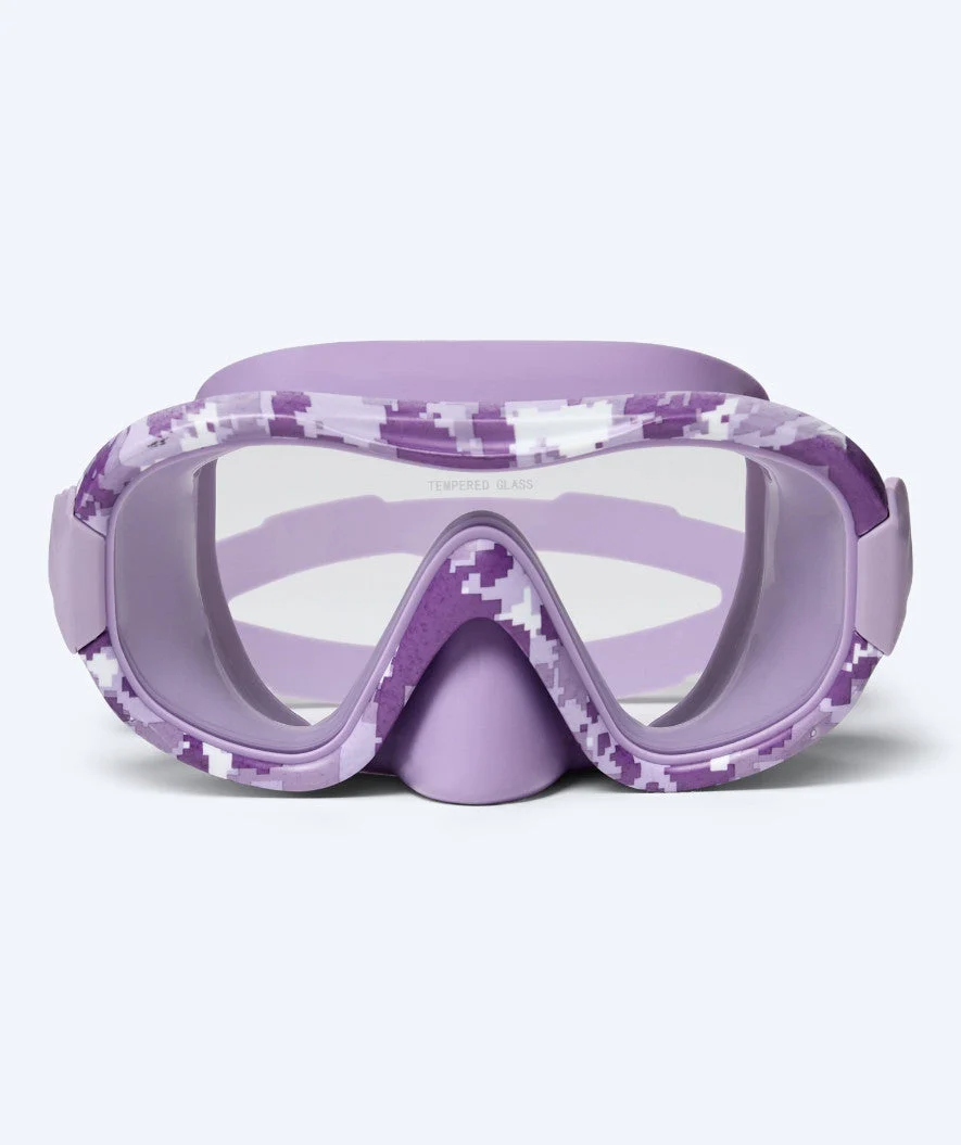 Watery maska do nurkowania dla dorosłych (12+) - Rudder Camo - Fioletowy - Image 3