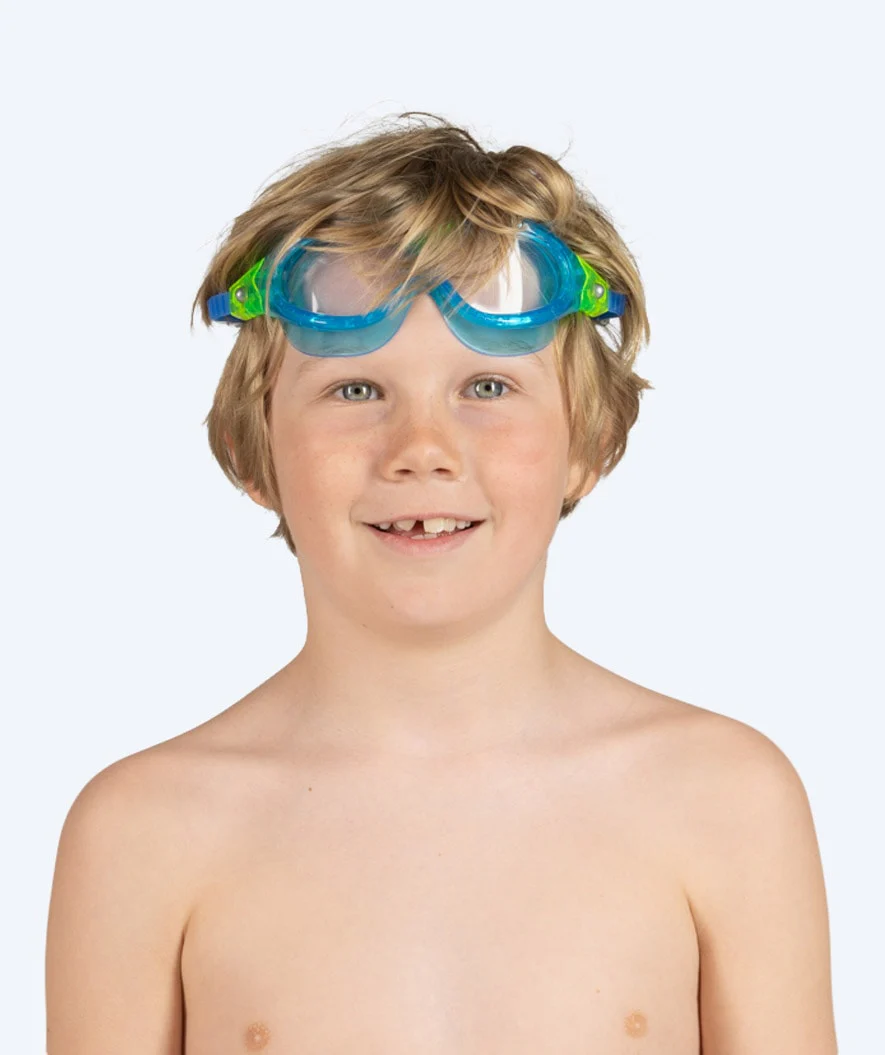 Watery okulary do pływania dla dzieci - Mantis 2.0 - Atlantic Niebieskie/przezroczyste - Image 10