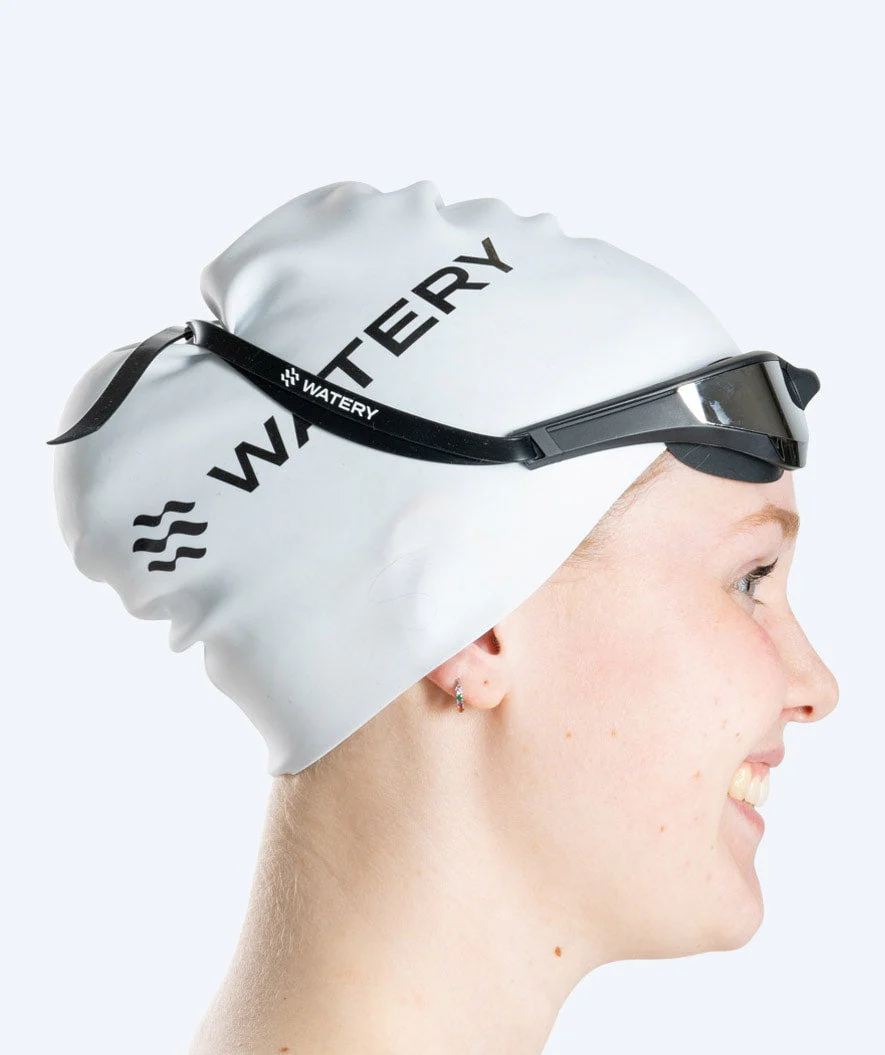 Watery okulary do pływania - Instinct Elite Mirror - Czarny/Srebrny - Image 10