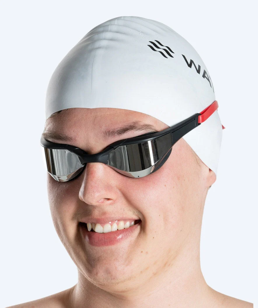 Watery okulary do pływania - Instinct Elite Mirror - Czerwony/srebrny - Image 11