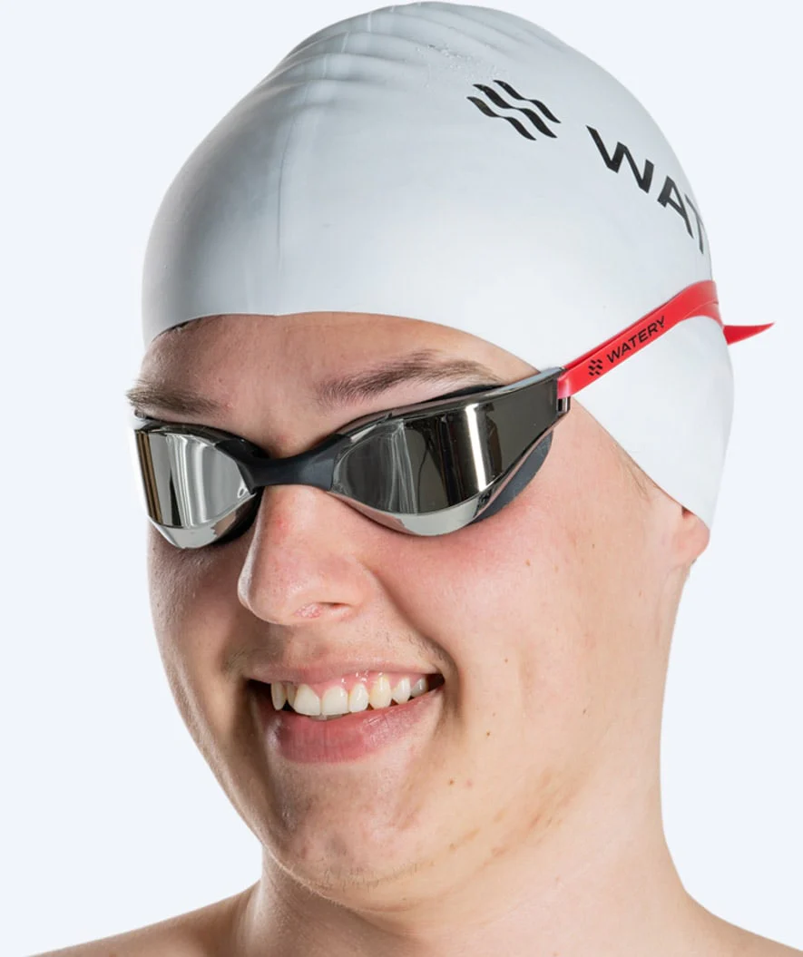 Watery okulary do pływania - Instinct Mirror - Czerwony/srebrny - Image 11