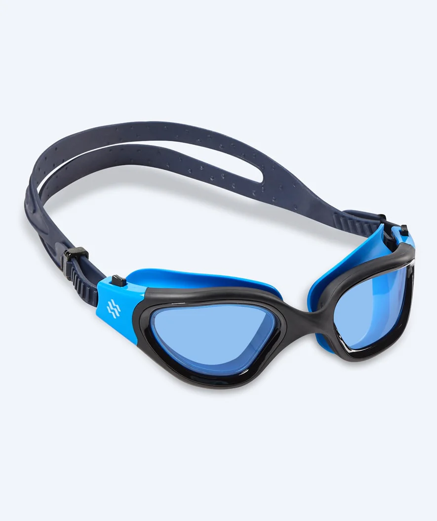 Watery okulary do pływania treningowe - Raven Active - Niebieski/jasnoniebieski