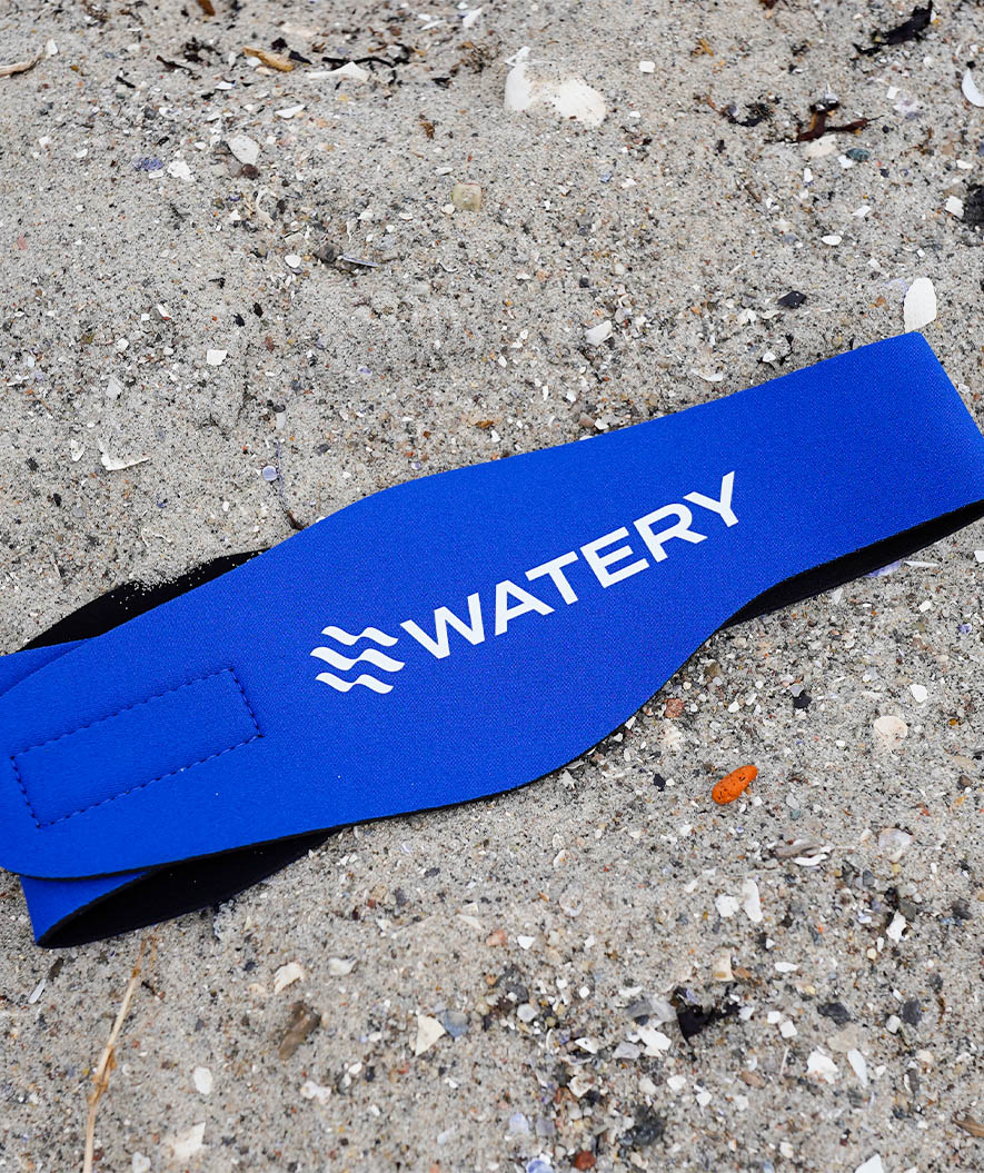 Watery opaska pływacka dla dorosłych - Raider - Ciemnoniebieski - Image 2