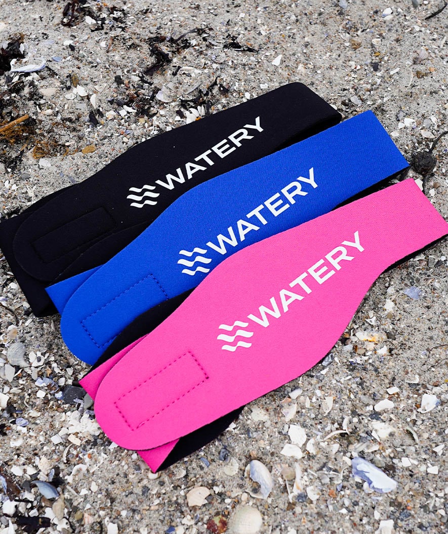 Watery opaska pływacka dla dorosłych - Raider - Jasnoróżowy - Image 3