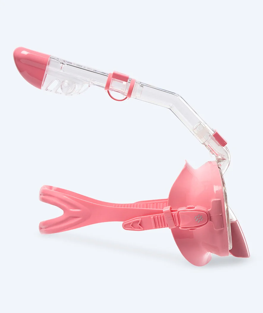 Watery pełnotwarzowa maska do snorkelingu dla dorosłych - Pearl - Różowy - Image 2