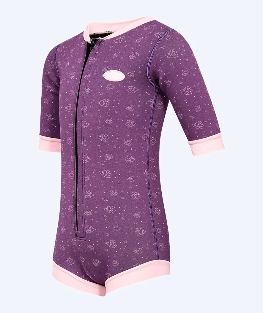 Watery pianka do pływania dla dzieci - Baia Full-Body - Atlantic Purple - Image 3