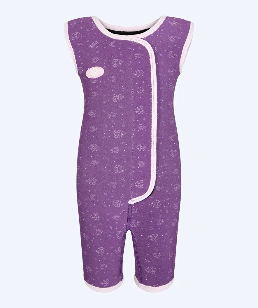 Watery pianka do pływania dla dzieci - Baia Shorty - Atlantic Purple - Image 10