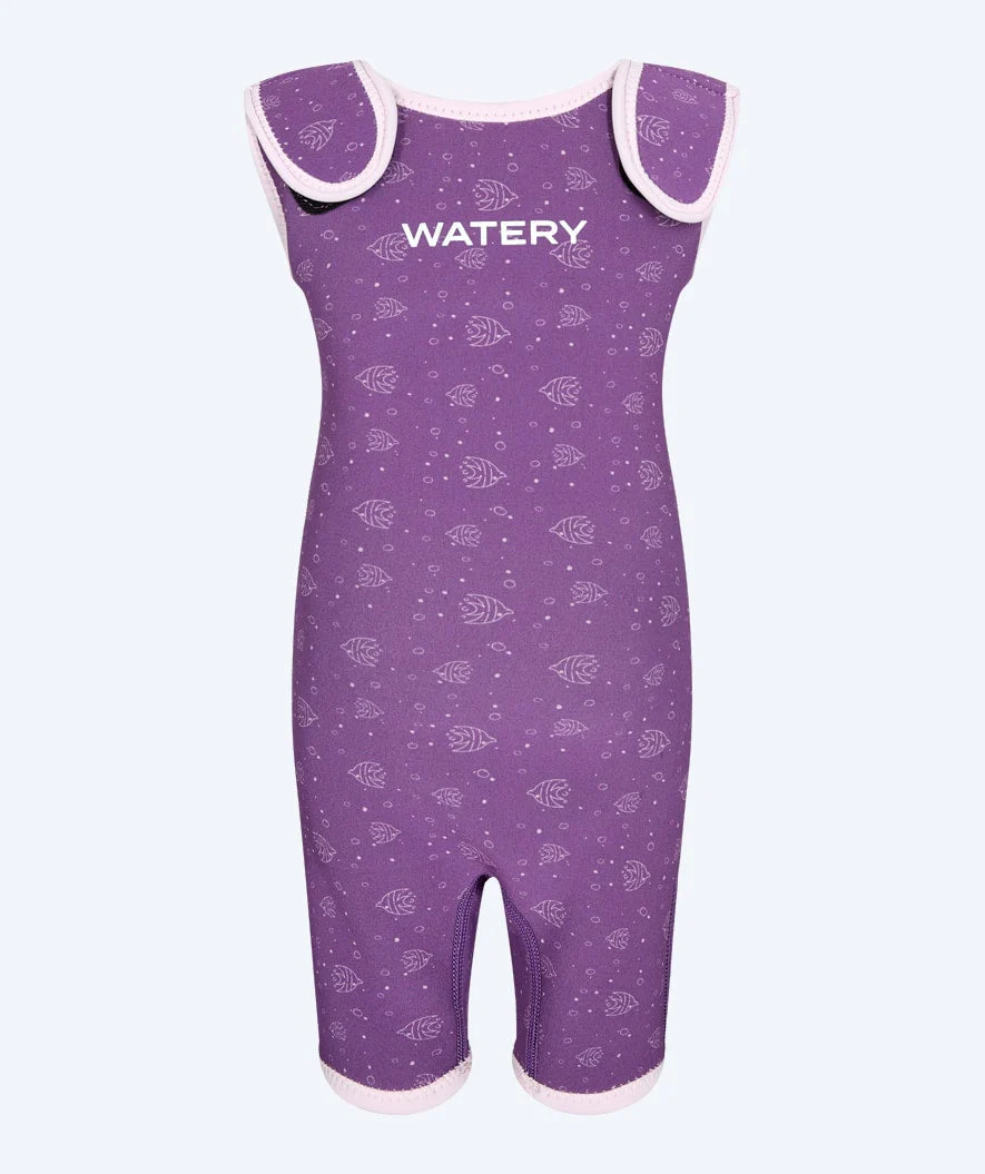 Watery pianka do pływania dla dzieci - Baia Shorty - Atlantic Purple - Image 11