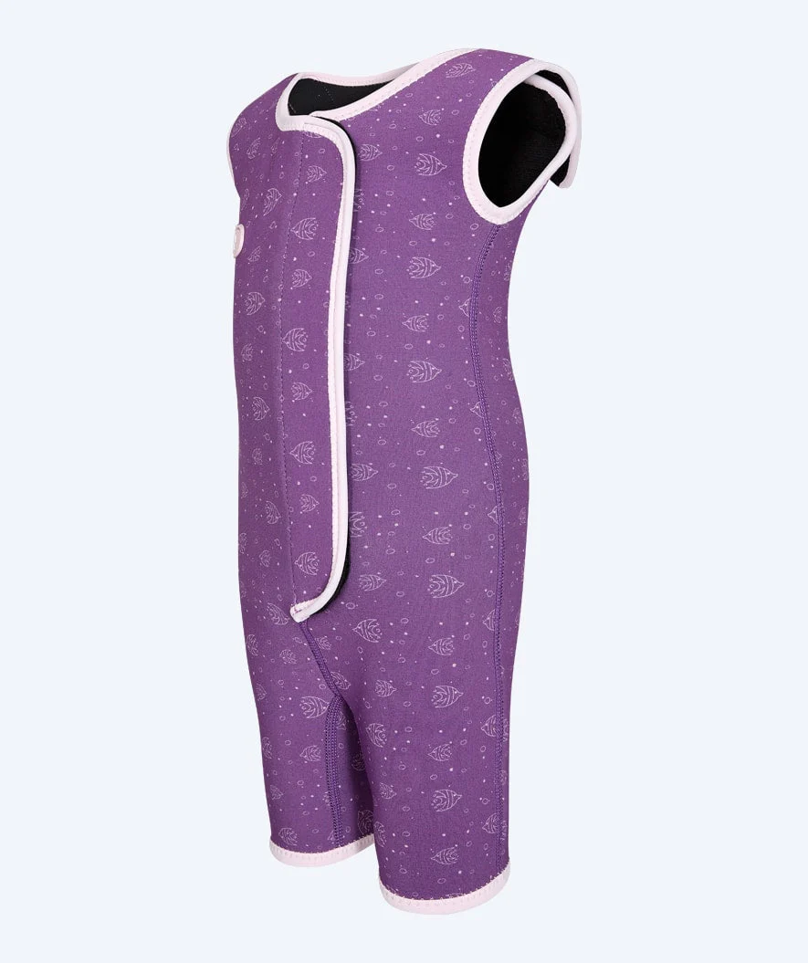 Watery pianka do pływania dla dzieci - Baia Shorty - Atlantic Purple - Image 12
