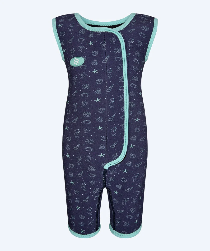 Watery pianka do pływania dla dzieci - Baia Shorty - Atlantic Turquoise - Image 12