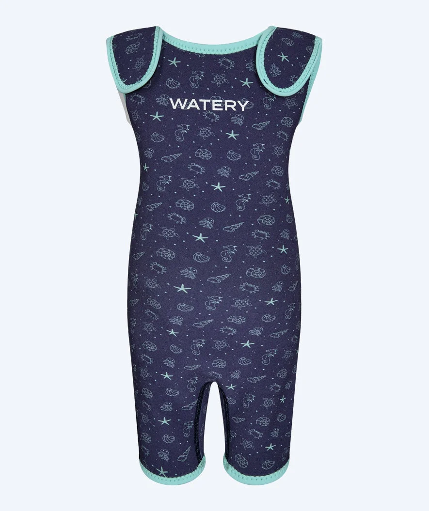 Watery pianka do pływania dla dzieci - Baia Shorty - Atlantic Turquoise - Image 13