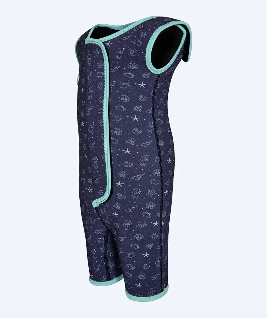 Watery pianka do pływania dla dzieci - Baia Shorty - Atlantic Turquoise - Image 14