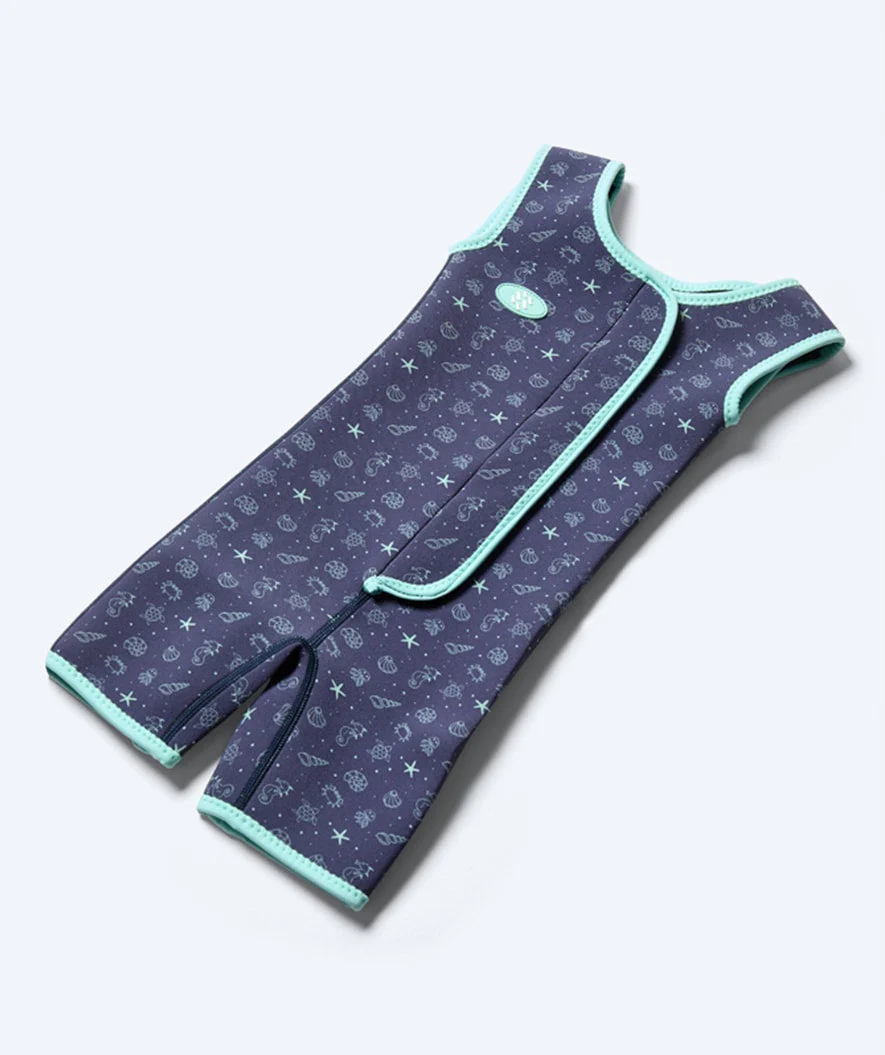Watery pianka do pływania dla dzieci - Baia Shorty - Atlantic Turquoise - Image 16