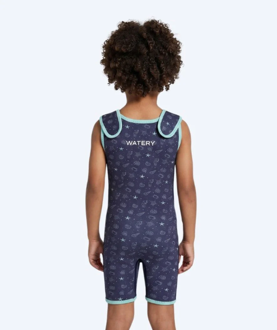 Watery pianka do pływania dla dzieci - Baia Shorty - Atlantic Turquoise - Image 2