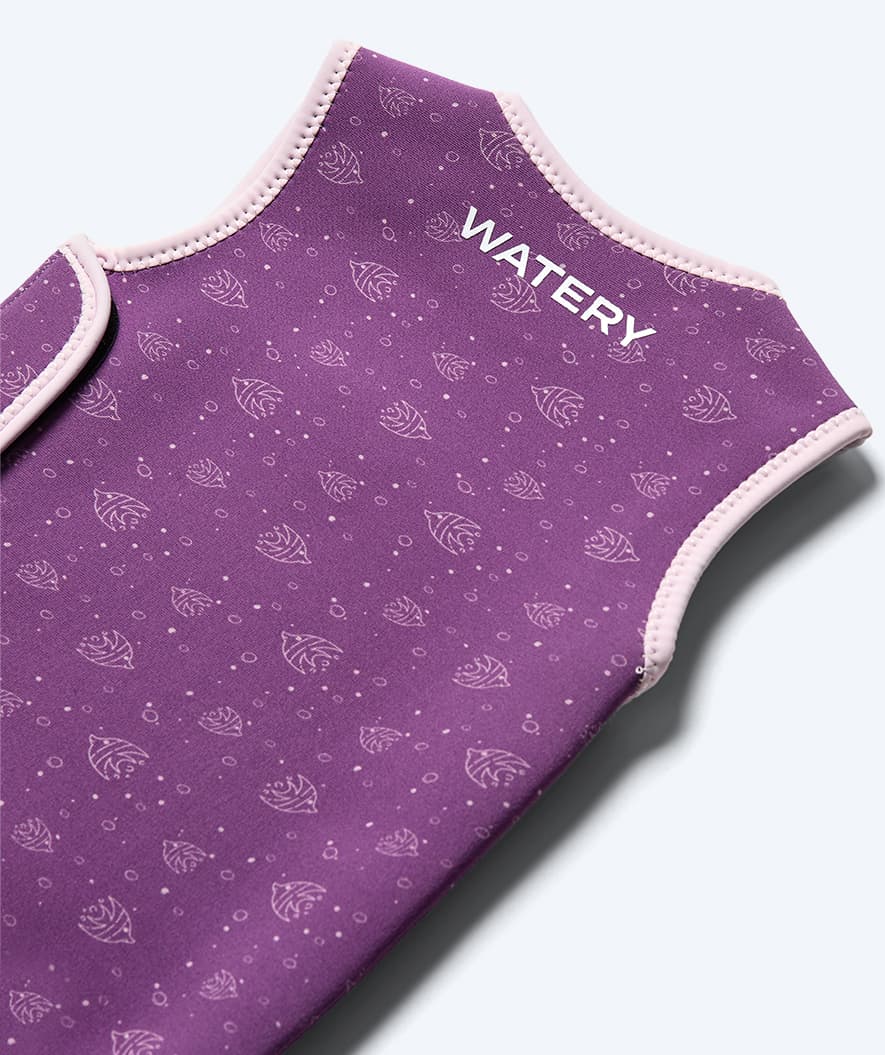 Watery pianka do pływania dla dzieci - Baia Wrap - Atlantic Purple - Image 15