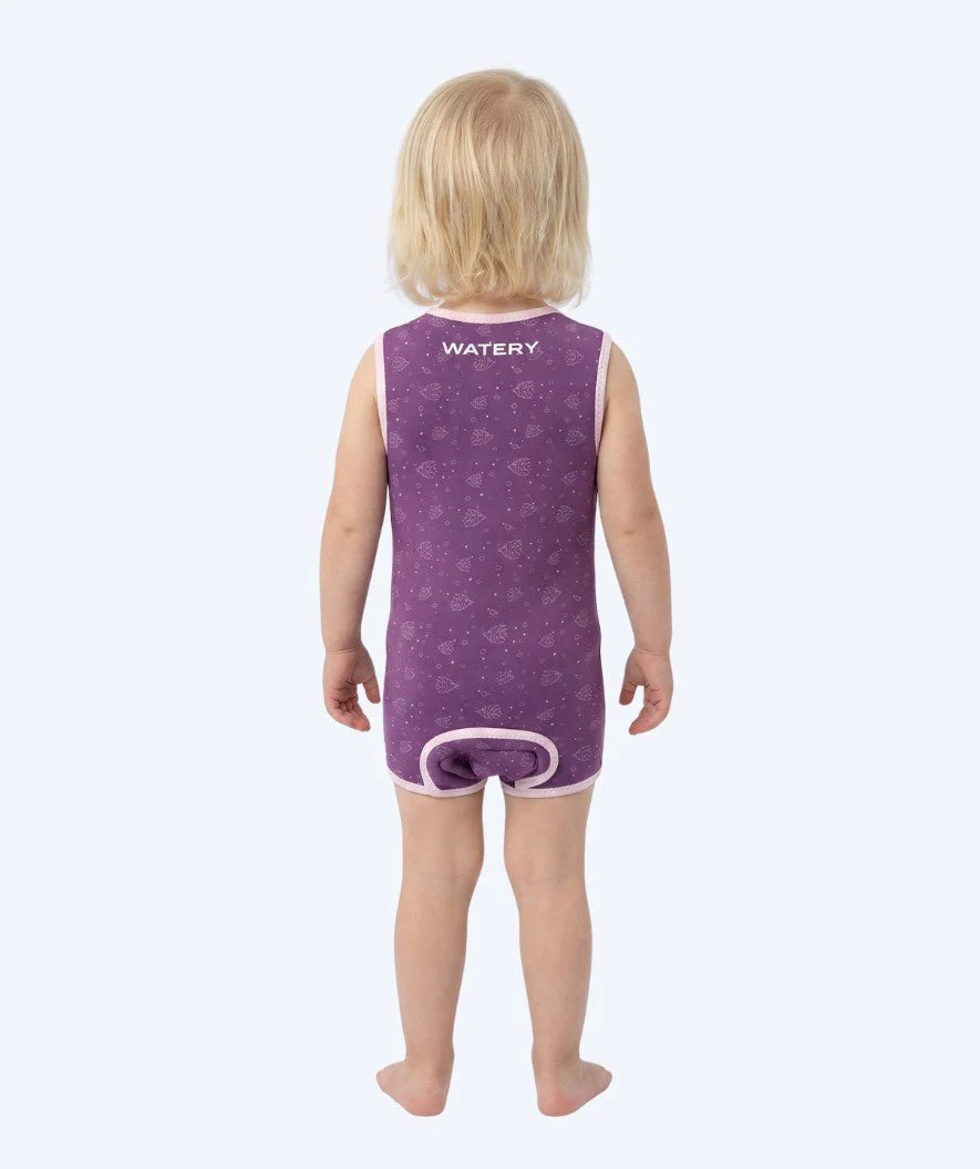Watery pianka do pływania dla dzieci - Baia Wrap - Atlantic Purple - Image 2