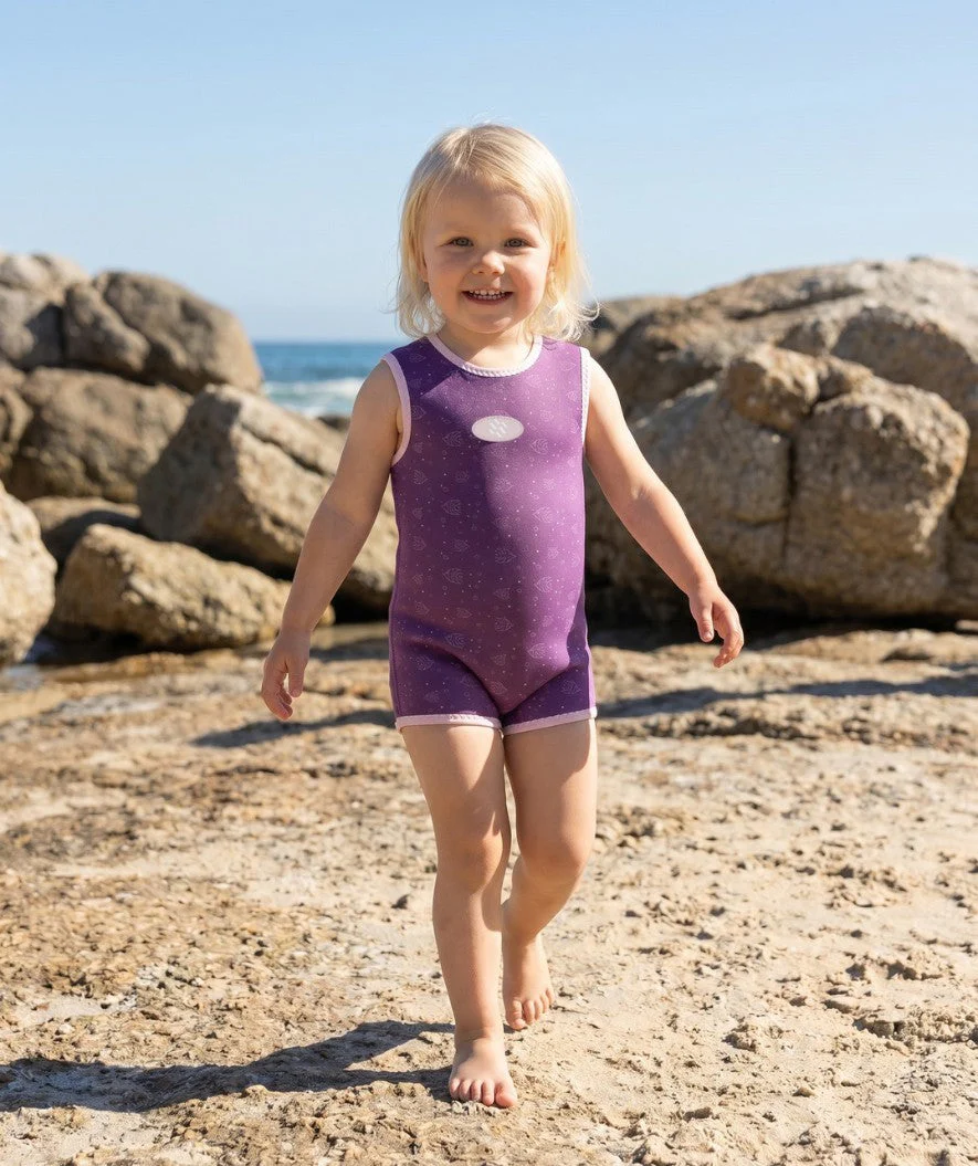 Watery pianka do pływania dla dzieci - Baia Wrap - Atlantic Purple - Image 4