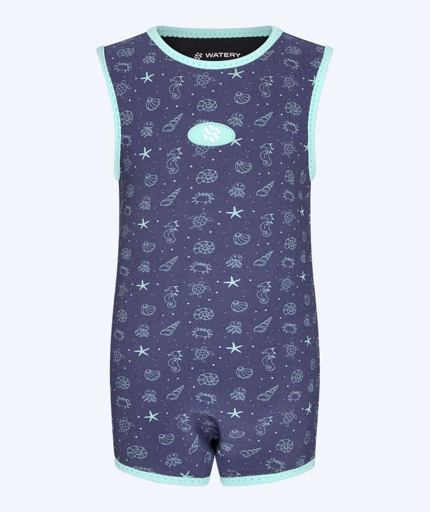 Watery pianka do pływania dla dzieci - Baia Wrap - Atlantic Turquoise - Image 9