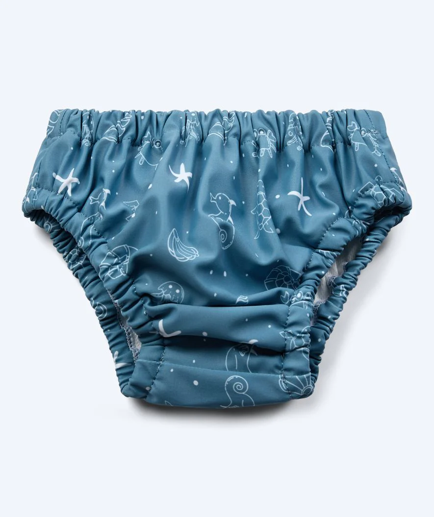 Watery pieluszka do pływania dla dzieci - Foss Lining Nappy - Atlantic Blue