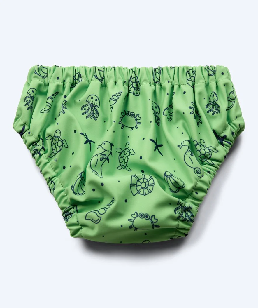 Watery pieluszka do pływania dla dzieci - Foss Lining Nappy - Atlantic Green - Image 2