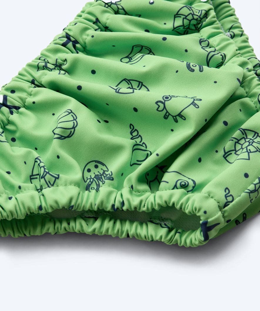 Watery pieluszka do pływania dla dzieci - Foss Lining Nappy - Atlantic Green - Image 4