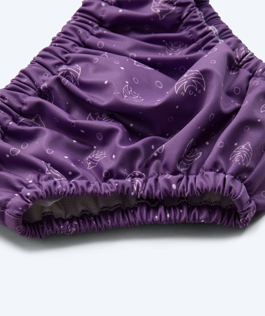 Watery pieluszka do pływania dla dzieci - Foss Lining Nappy - Atlantic Purple - Image 4